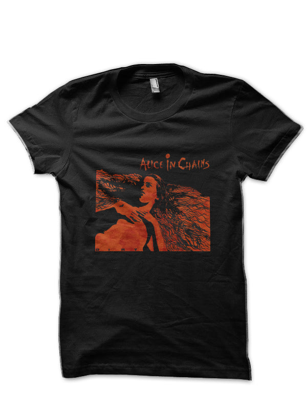 Alice In Chains Black T-Shirt Style009
