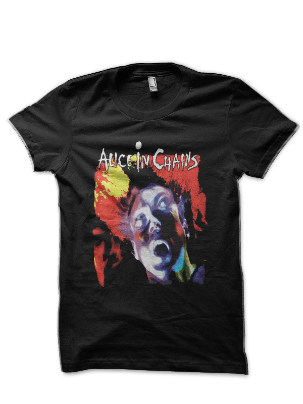 Alice In Chains Black T-Shirt Style004