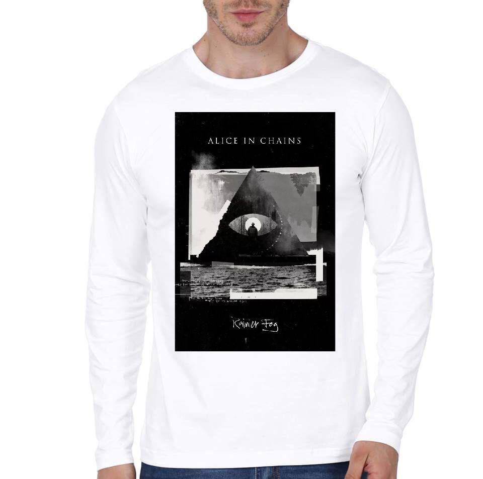 Alice In Chains Full Sleeve White T-Shirt