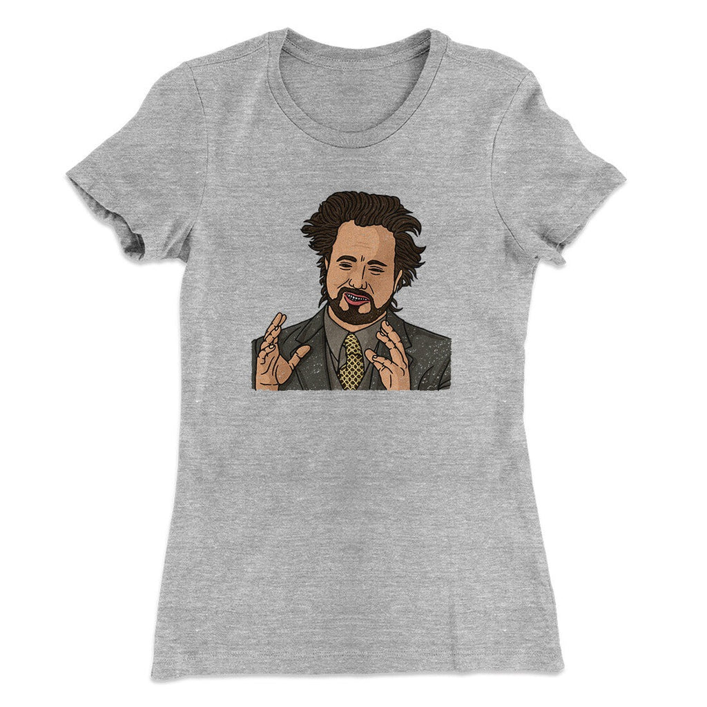 Alien Guy Meme Funny Women's T-Shirt