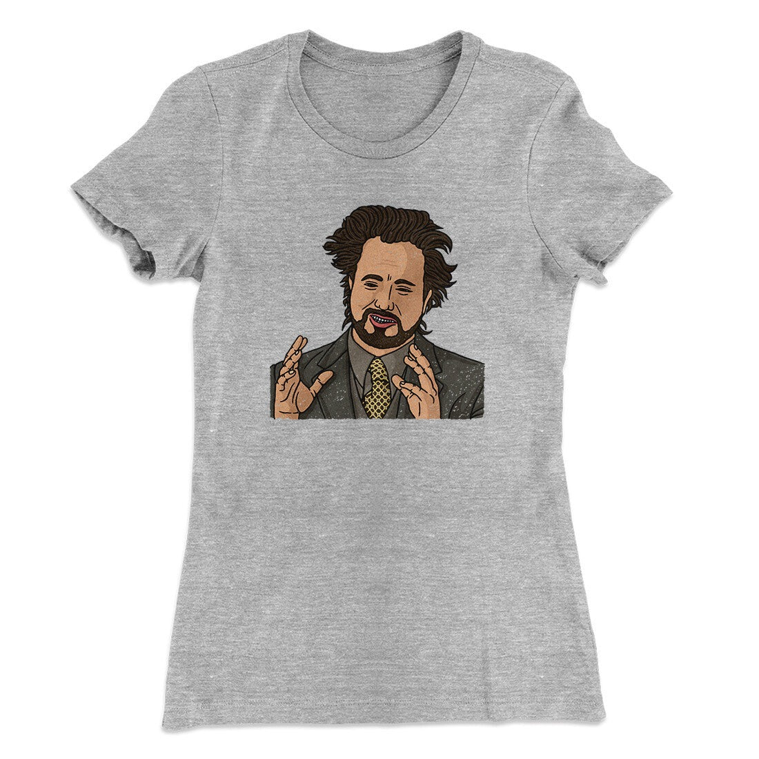 Alien Guy Meme Funny Women's T-Shirt