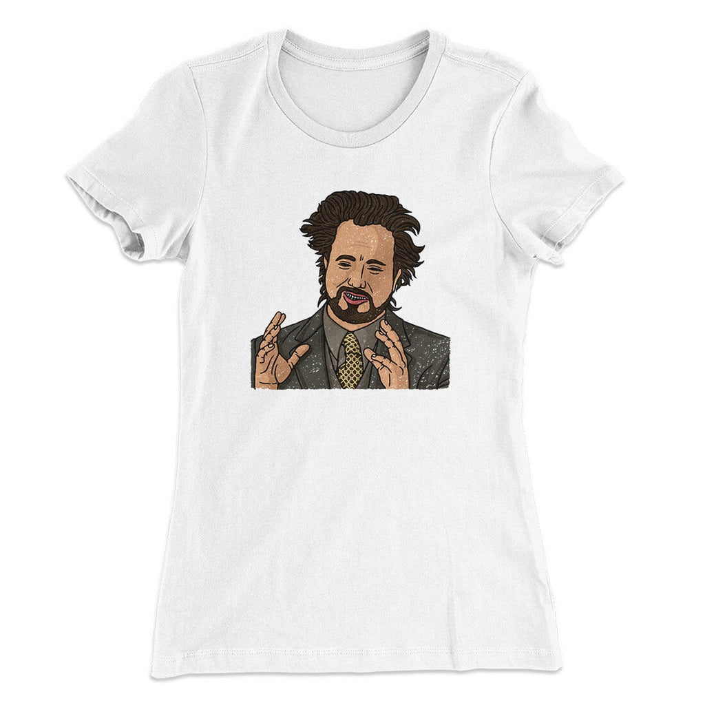 Alien Guy Meme Funny Women's T-Shirt