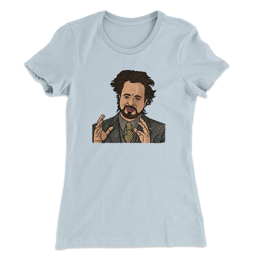 Alien Guy Meme Funny Women's T-Shirt