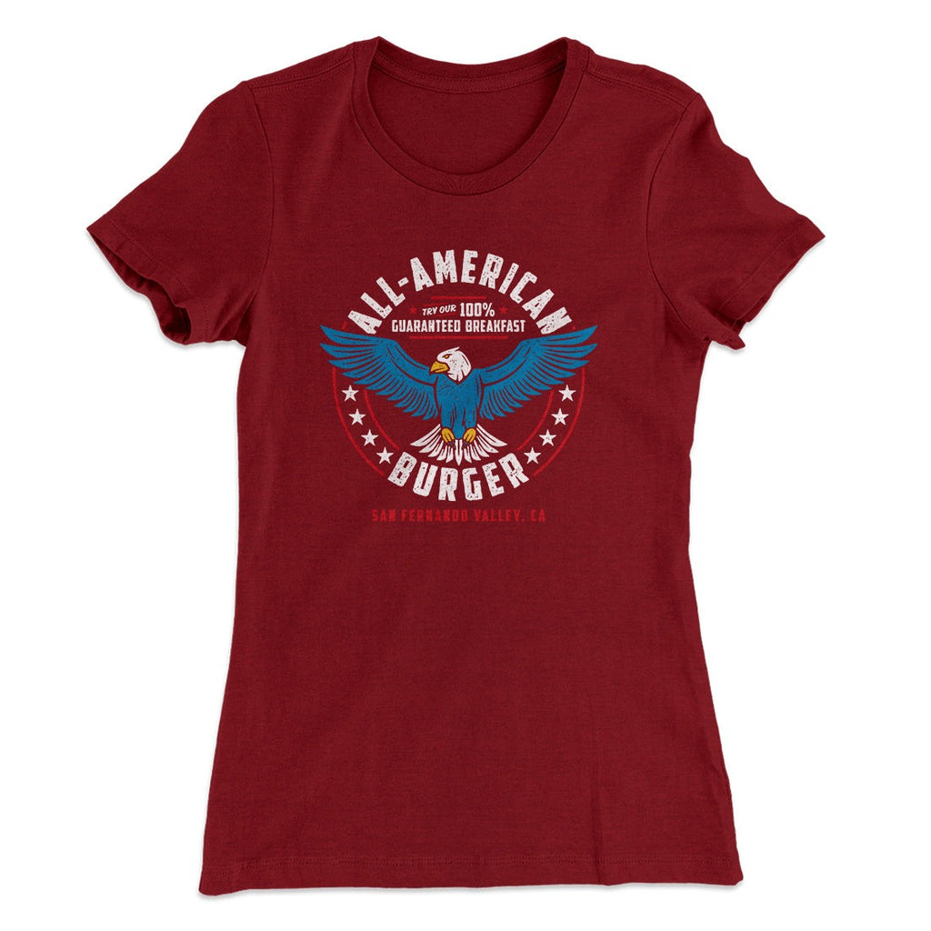 All American Burger Women's T-Shirt