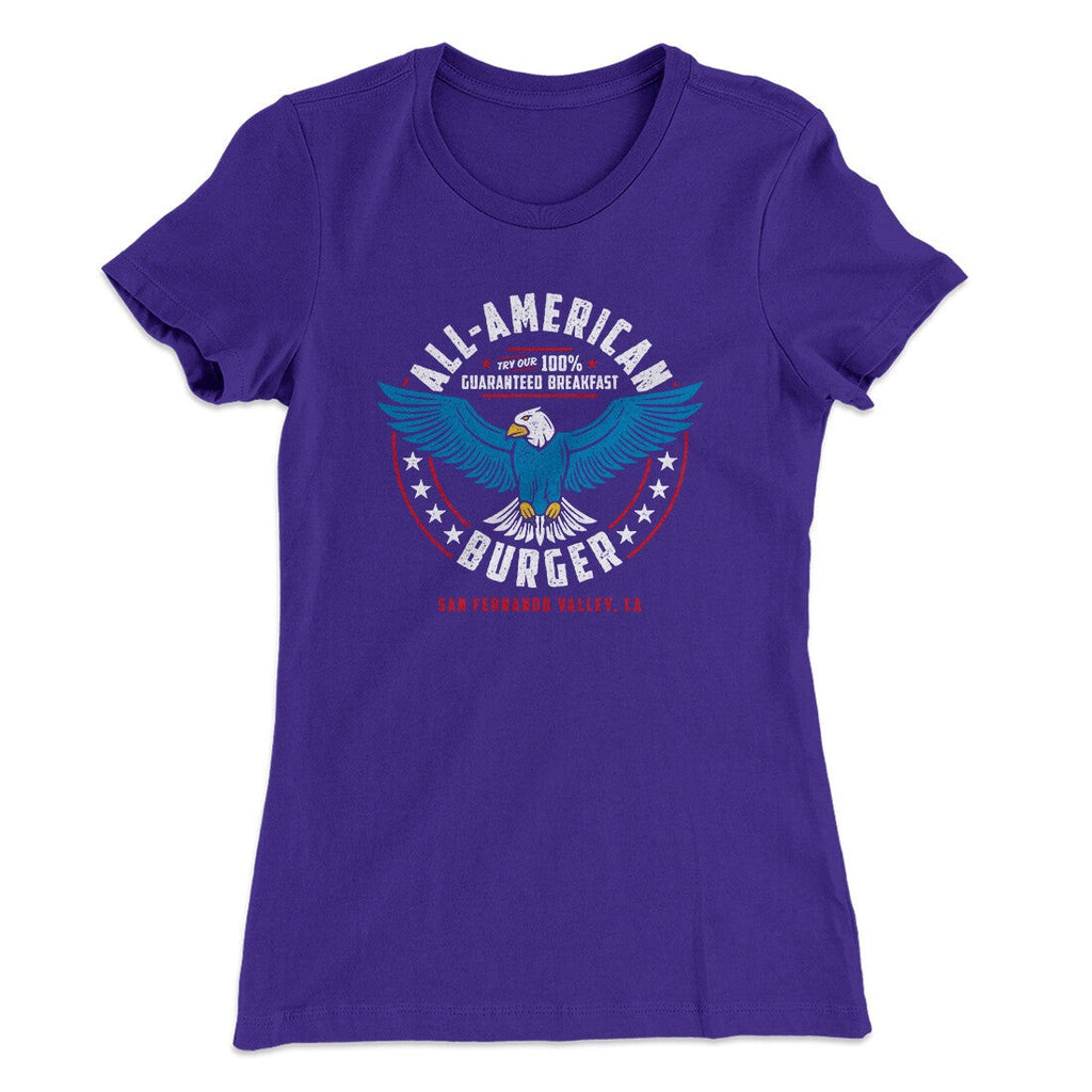 All American Burger Women's T-Shirt