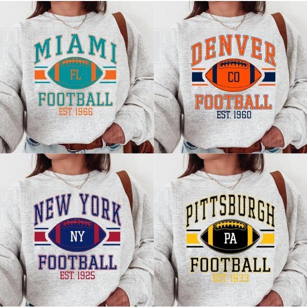All Football Team Shirt - Classic Casual Sports Gift for Football Fans of Every Team - Football Gift