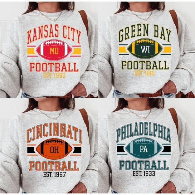 All Football Team Shirt - Classic Casual Sports Gift for Football Fans of Every Team - Football Gift