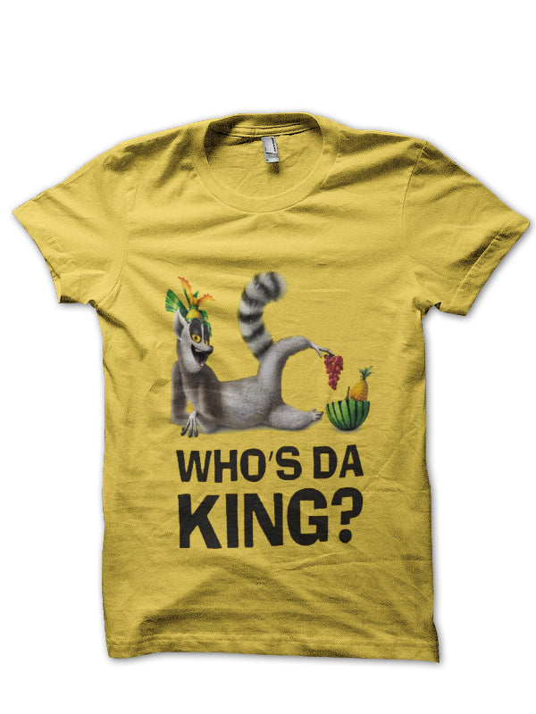 All Hail King Julien T-Shirt Style002