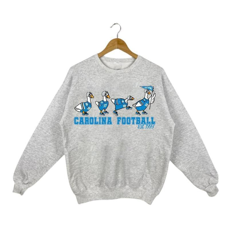 All Team Football Silly Goose Sweatshirt V1, Vintage Funny Silly Goose Football Shirt, Football Team Name Unisex Sweatshirt