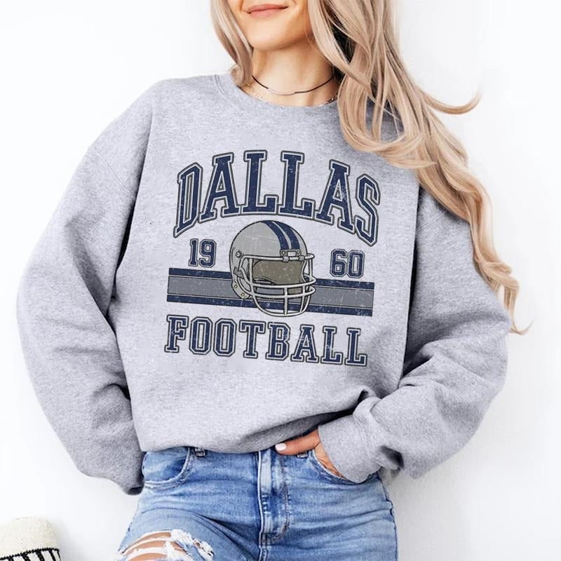 All Teams Football Sweatshirt, Classic Fit Unisex Men Women Sweater, Cowboy Football Sweatshirt, Dallas Football Sweatshirt