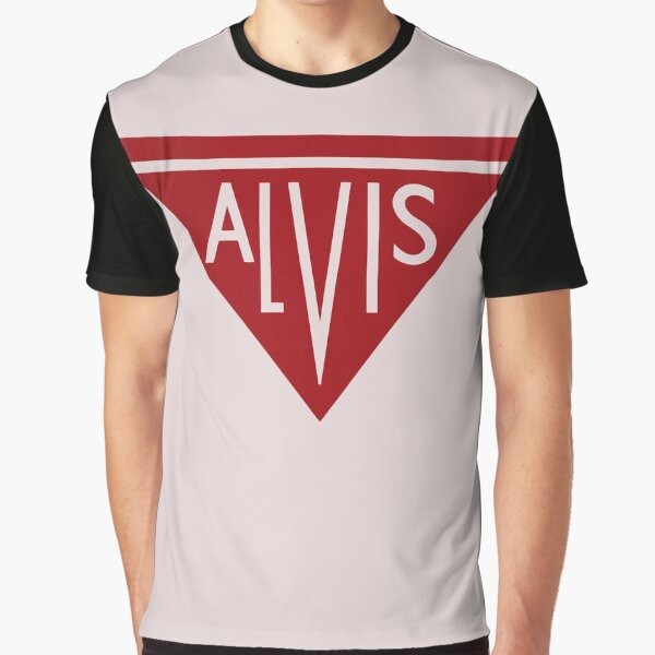 Alvis automobiles classic car logo remake Graphic T-Shirt