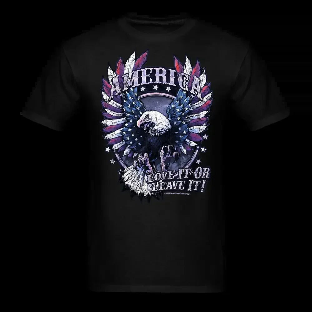 America Love It Or Leave It Vintage Distressed Unisex Classic T-Shirt