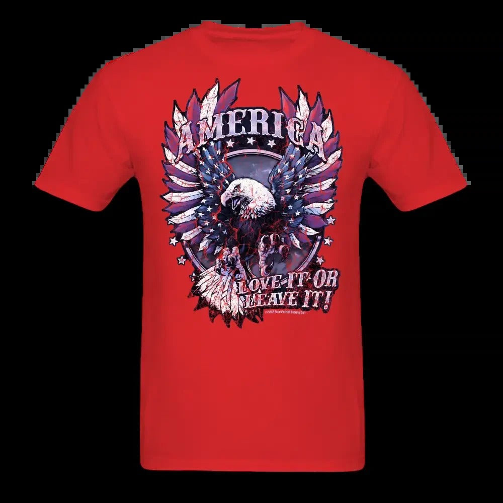 America Love It Or Leave It Vintage Distressed Unisex Classic T-Shirt