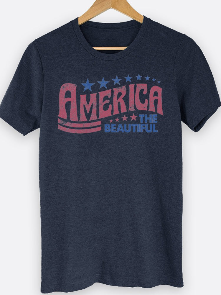 America The Beautiful Graphic Tee