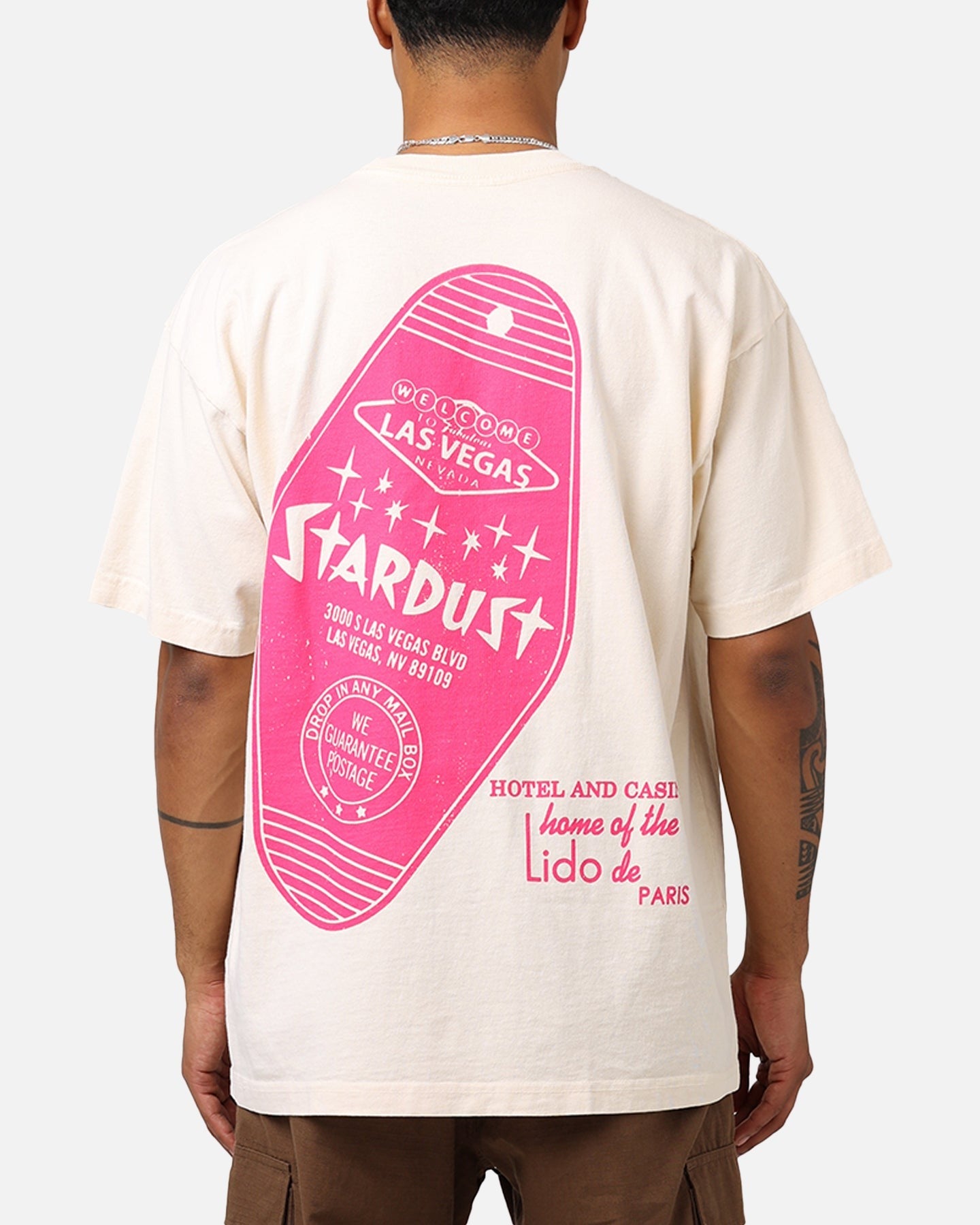 American Thrift Stardust Casino Vintage T-Shirt White