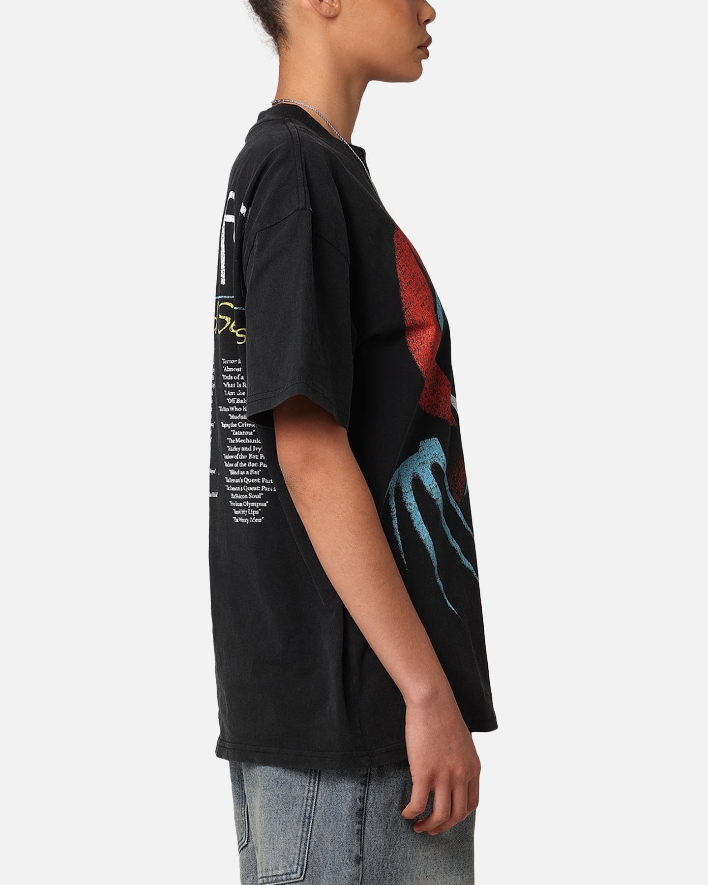 American Thrift X DC 1993 Batman Heavy T-Shirt Vintage Black Style001