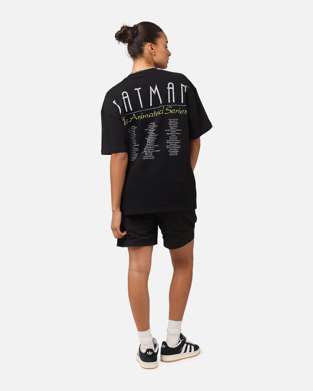 American Thrift X DC 1993 Batman Vintage T-Shirt Black Style001