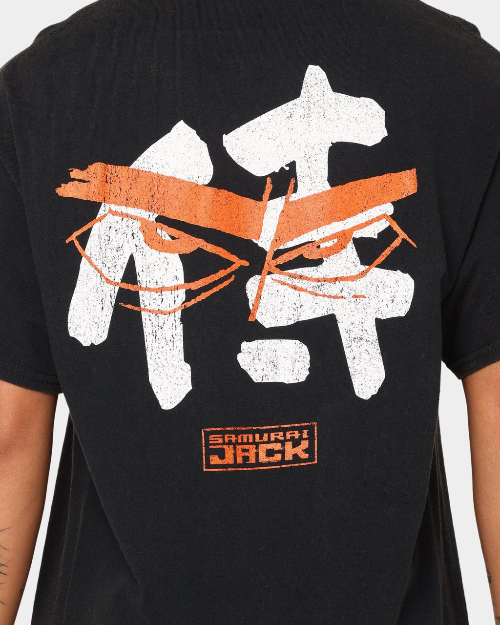 American Thrift X Samurai Jack Jack Vintage T-Shirt Black