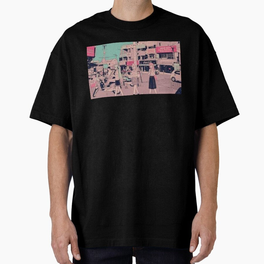 Anime Oversized T Shirt
