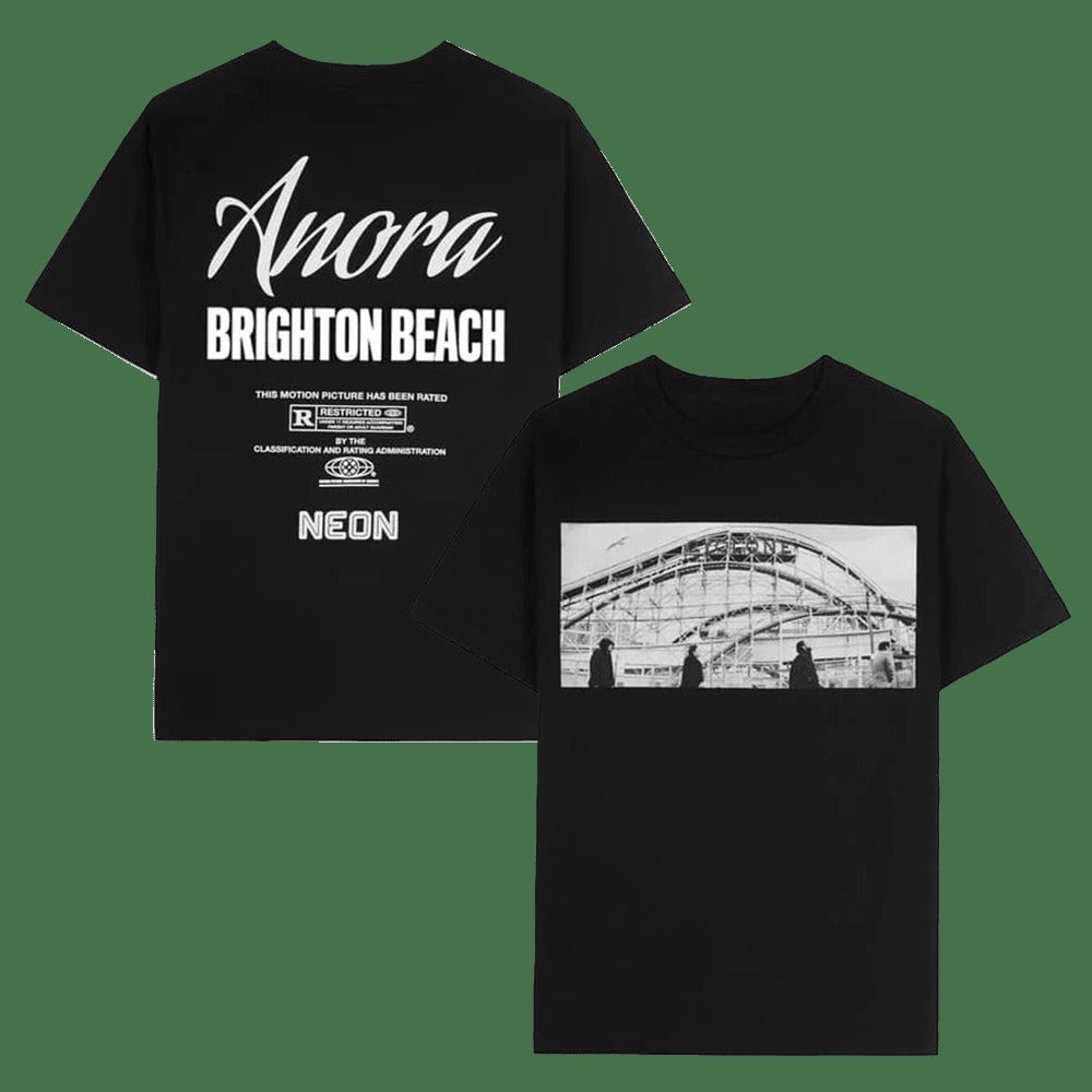 Anora Merch T-Shirt Anora Brighton Beach Shirt Gifts For Movie Fan Vintage Hoodie Gift for Men