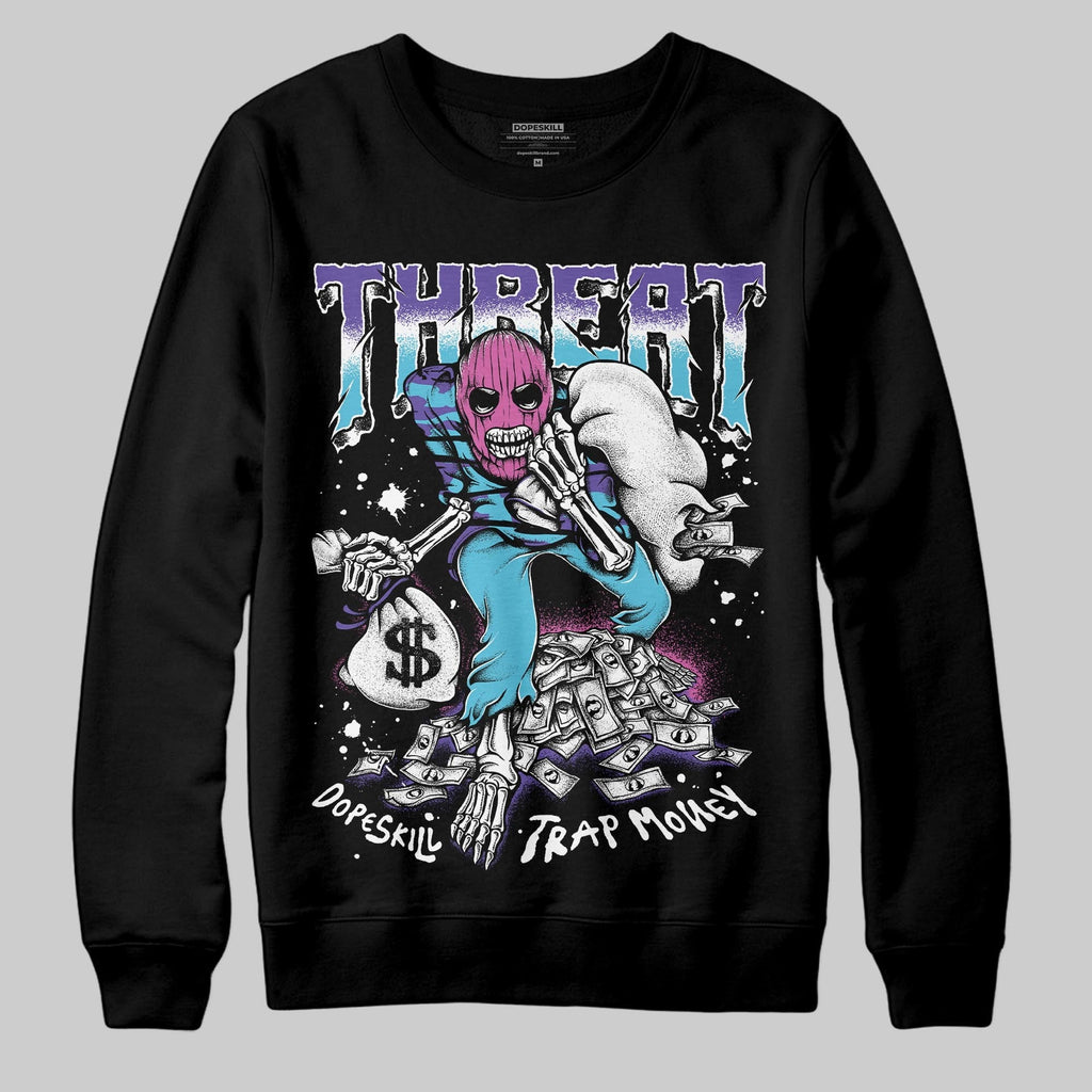 Aqua 8s DopeSkill Sweatshirt Threat Graphic