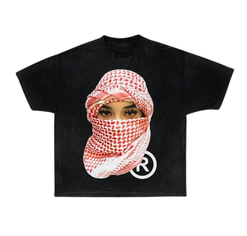 Arab Women Tee, unisex, streetwear, opium, men, desert, screen print, garment dyed, fashion, y2k T-Shirt, Hoodie,Sweatshirt S-3XL,Streetwear&Underwear