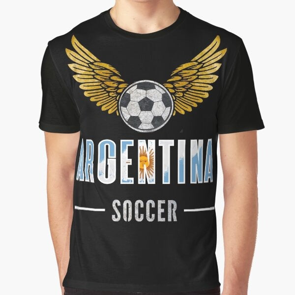 Argentina Soccer, soccer fan, futbol fan Graphic T-Shirt