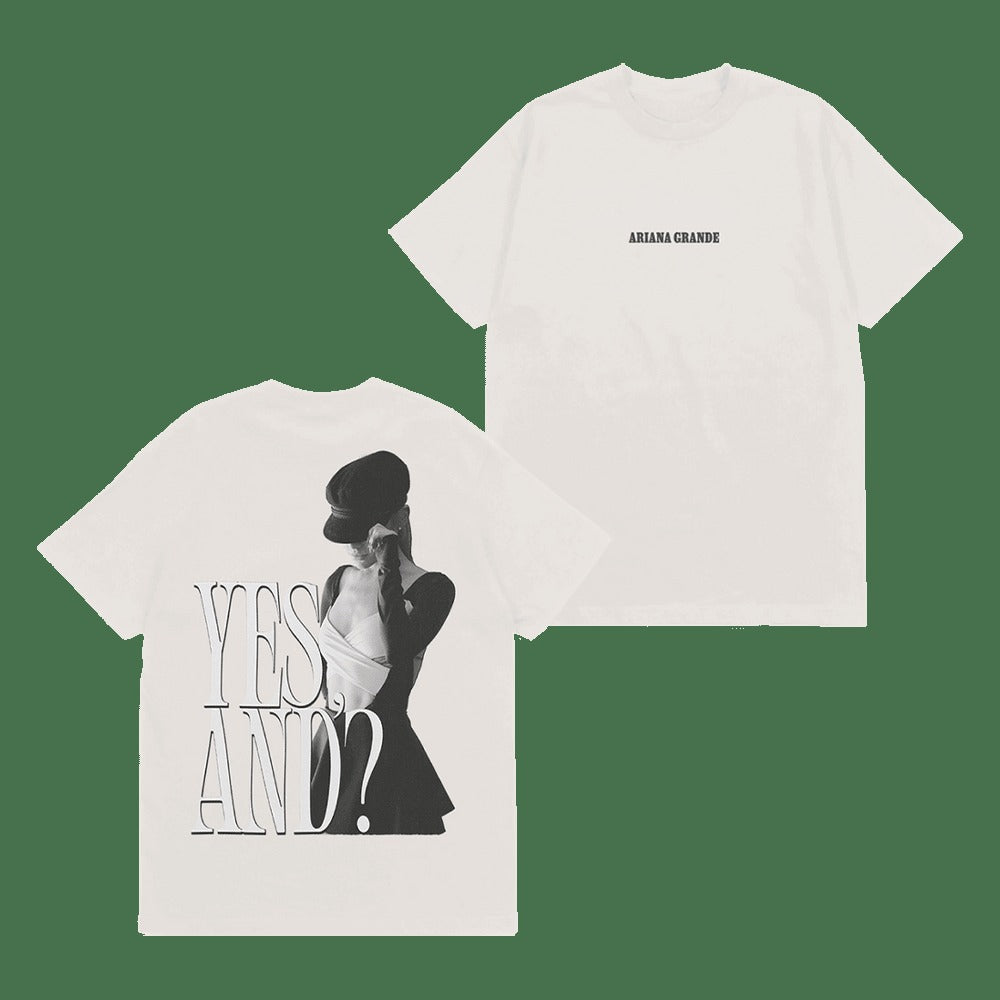 Ariana Merch Yes And Ariana Grande T-Shirt Music Lovers Gifts For Fans
