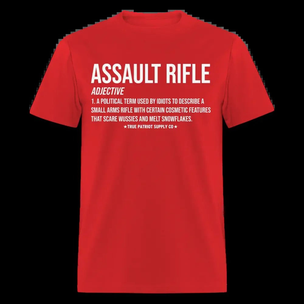 Assault Rifle Definition Pro 2nd Amendment Unisex Classic T-Shirt