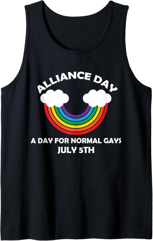 #Allianceday New Day If You Are A Normal Gay Alliance Day Tank Top