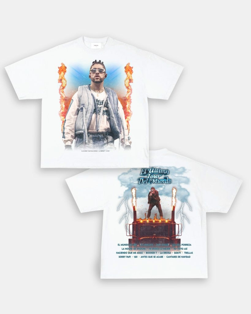 BAD BUNNY - EL ÚLTIMO TOUR DEL MUNDO VINTAGE TEE - [DS]