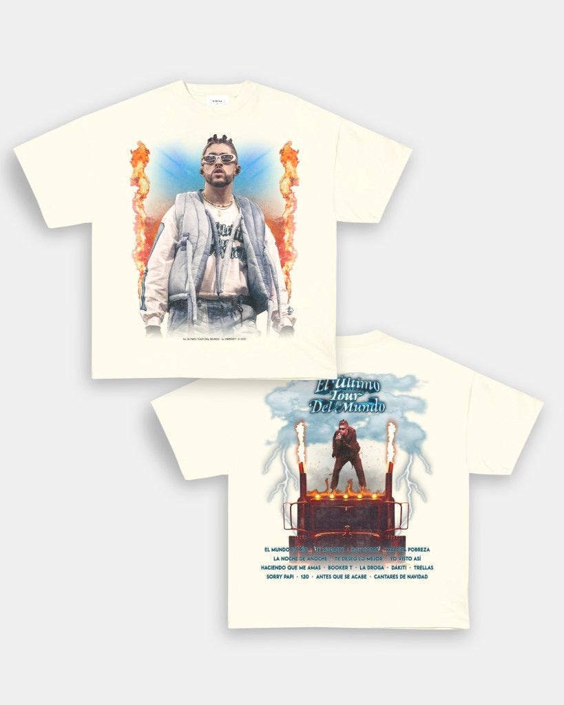 BAD BUNNY - EL ÚLTIMO TOUR DEL MUNDO VINTAGE TEE - [DS]