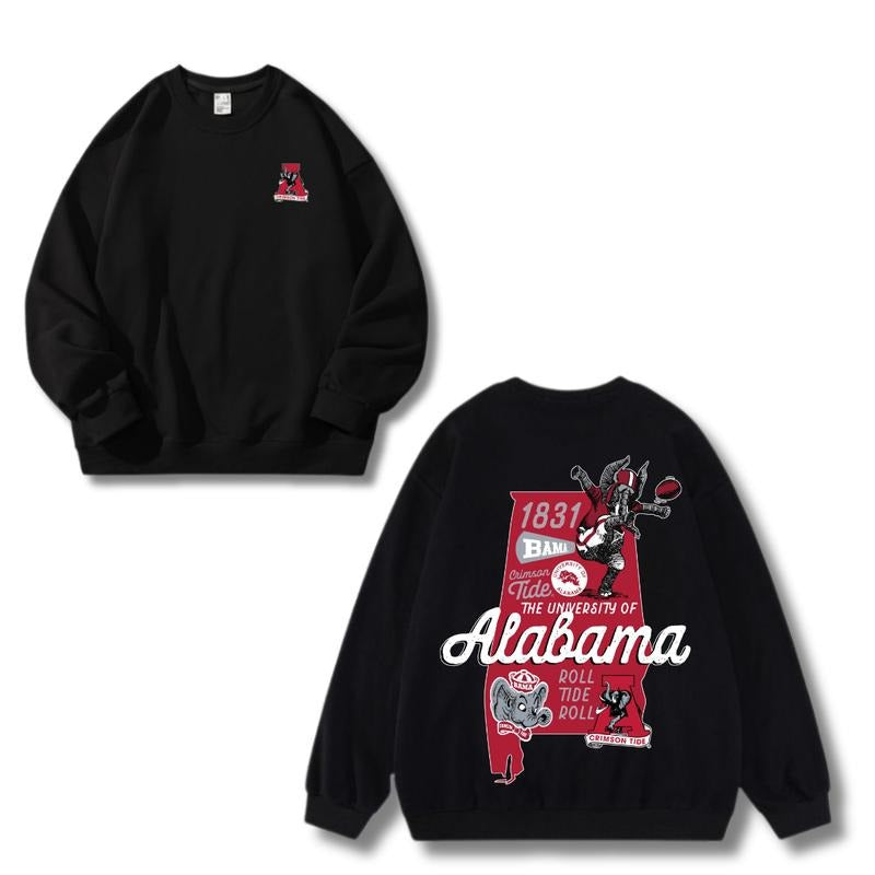 [BIG DEAL]Alabama Crimson Tide Graphite Vault State 2 Sides Hoodie & Sweatshirt, Unisex Hoodie & Sweatshirt, Sport Hoodie & Sweatshirt Fashion Menswea