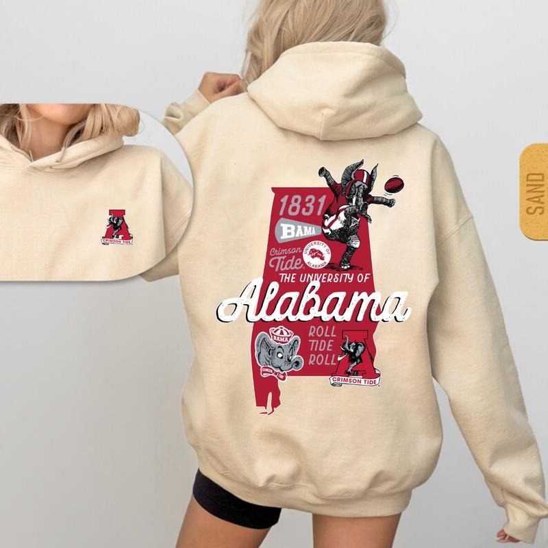 [BIG DEAL]Alabama Crimson Tide Graphite Vault State 2 Sides Hoodie & Sweatshirt, Unisex Hoodie & Sweatshirt, Sport Hoodie & Sweatshirt Fashion Menswea