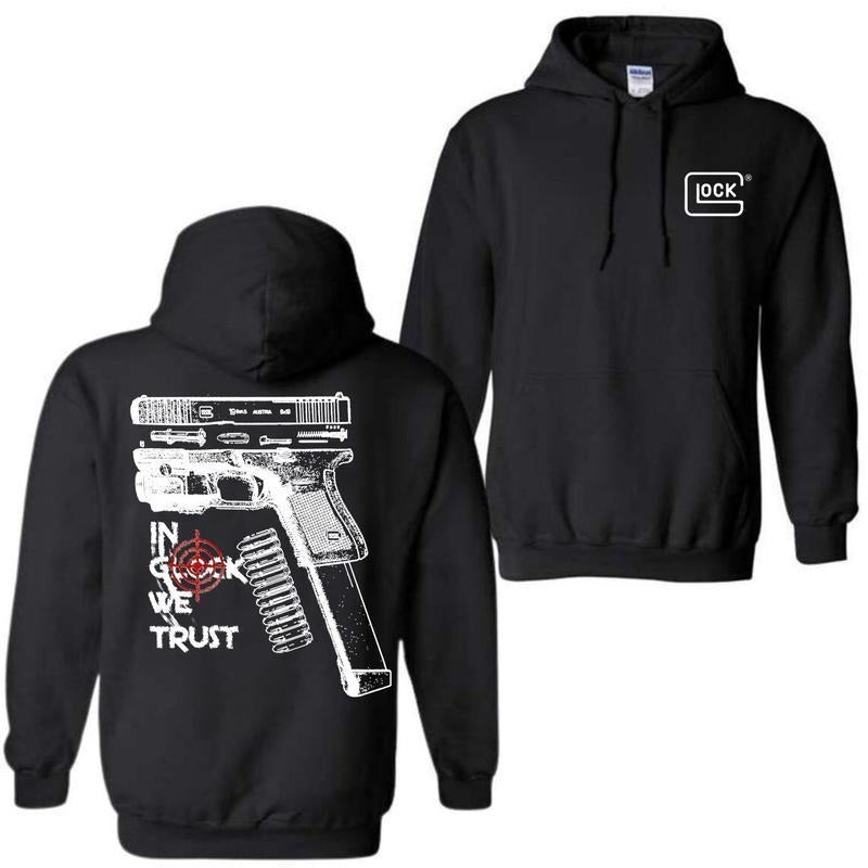 [BIG DEAL]Glok Cotton  2 Side-In Glok We Trust Hoodie & Sweatshirt, Unisex Hoodie & Sweatshirt, Sport Hoodie & Sweatshirt Casual Streetwear