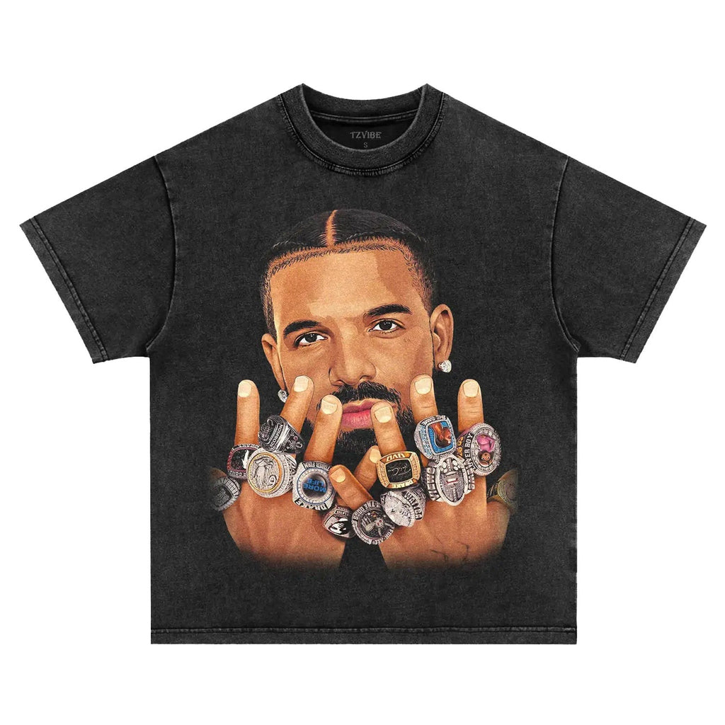 BIG FACE VINTAGE V2 TEE  DRAKE