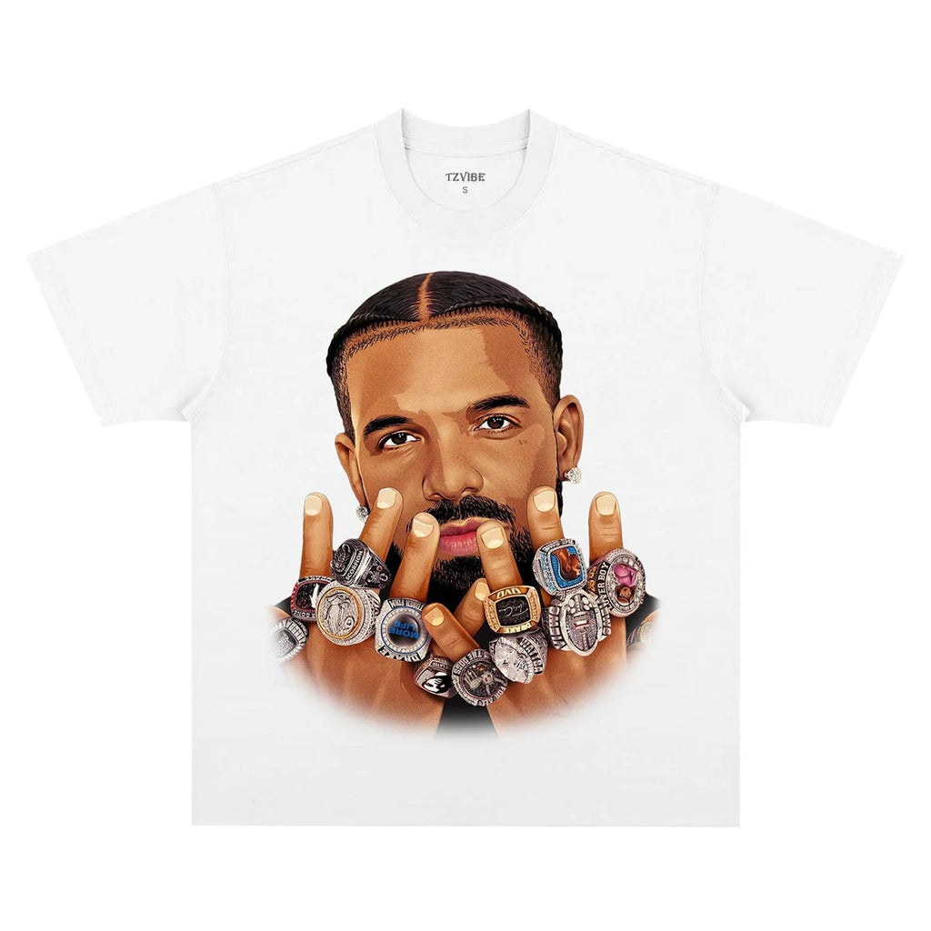 BIG FACE VINTAGE V2 TEE  DRAKE