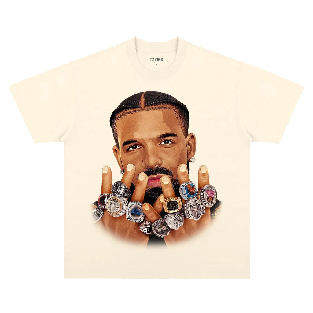 BIG FACE VINTAGE V2 TEE  DRAKE