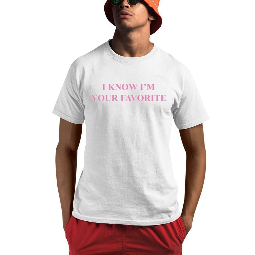 Babe Bella Lynn Wearing I Know I'm Your Favorite Shirt Vintage Hoodie Gift for Men