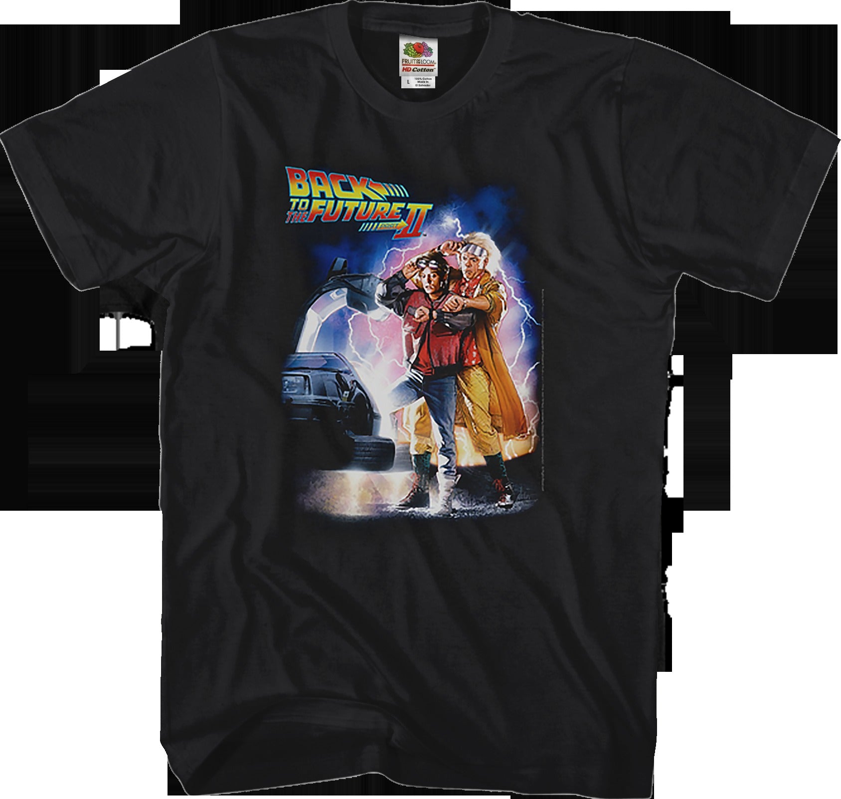 Back To The Future II Movie Poster Shirt