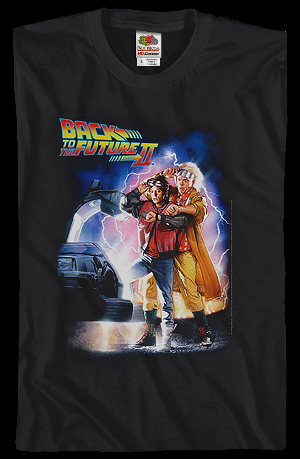 Back To The Future II Movie Poster Shirt