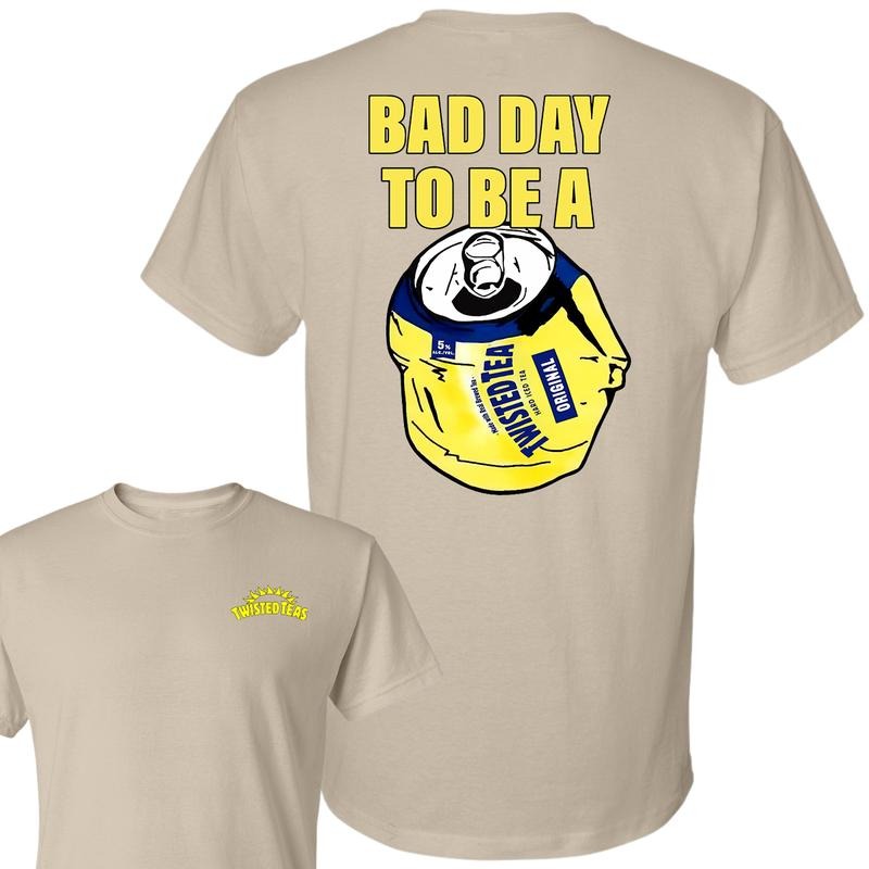 Bad Day to Be a Twisted Tea 2 Sides T-Shirt, Summer T-Shirt, Unisex T-Shirt, For Men, For Women style 001