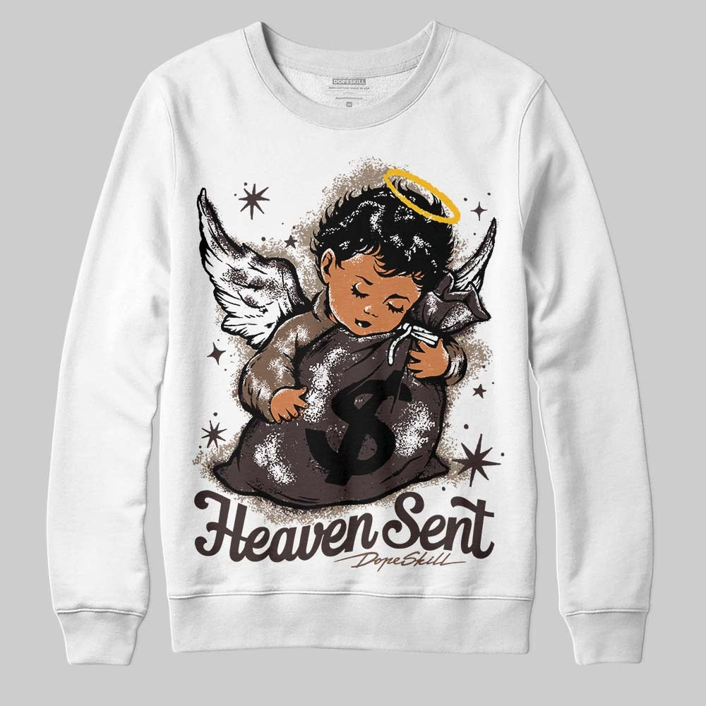 Baroque Brown 12s DopeSkill Sweatshirt Heaven Sent Graphic