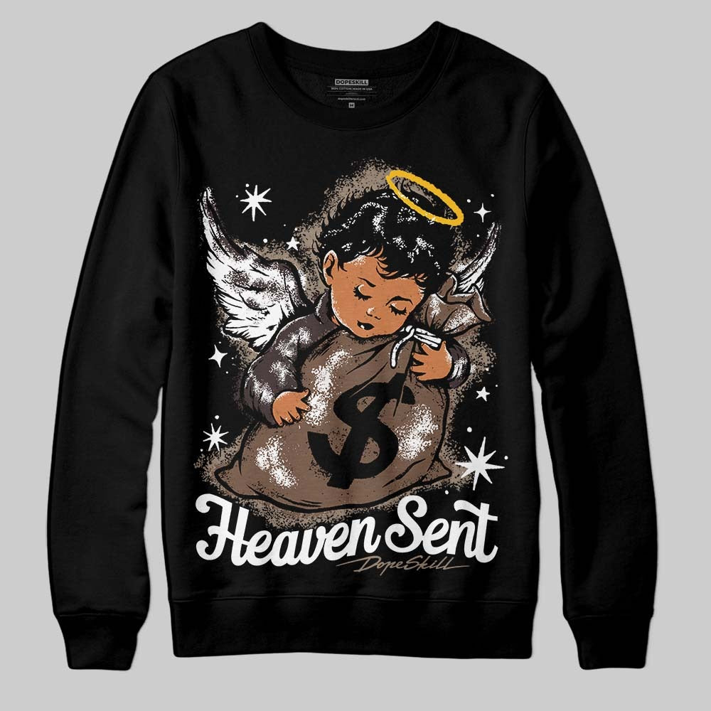 Baroque Brown 12s DopeSkill Sweatshirt Heaven Sent Graphic