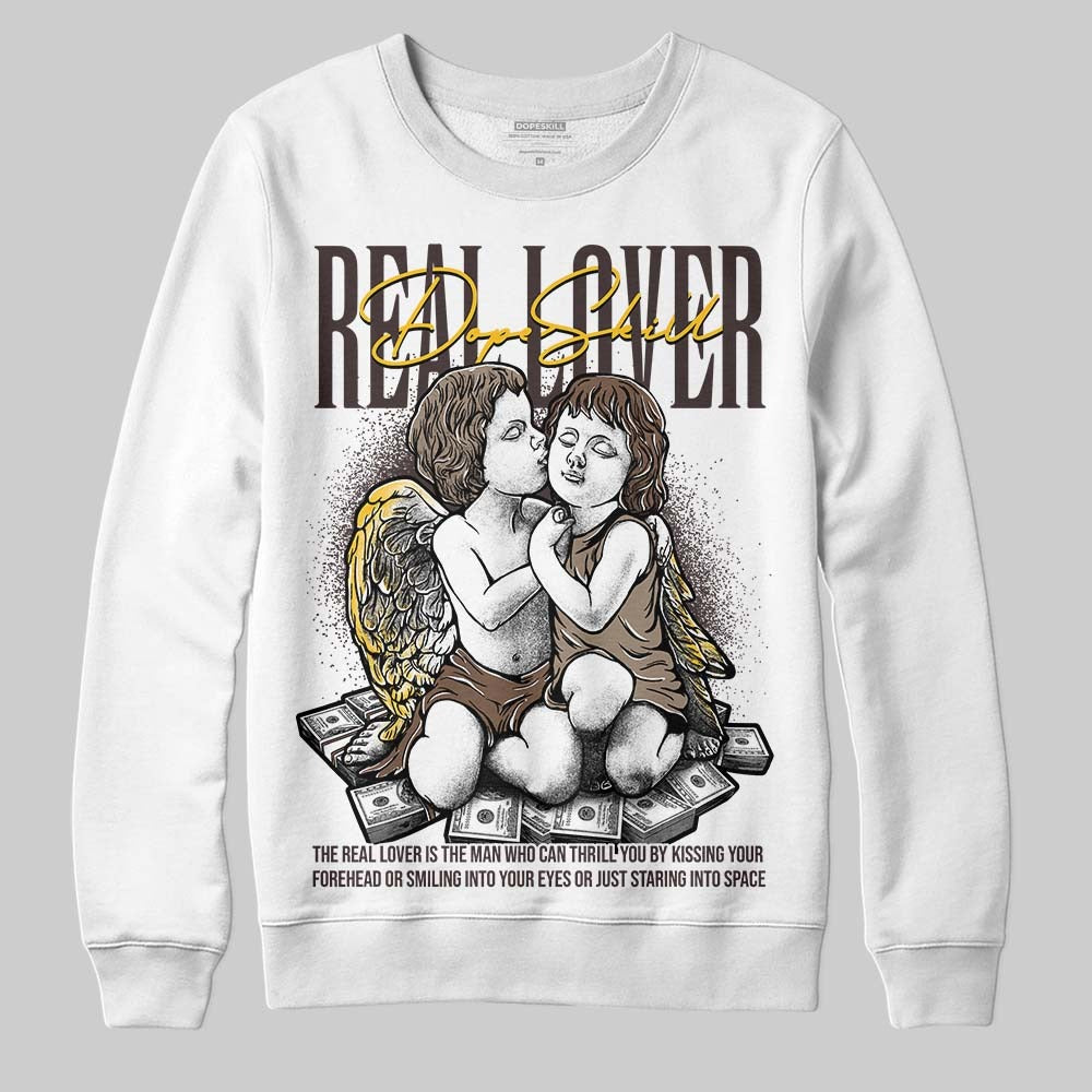 Baroque Brown 12s DopeSkill Sweatshirt Real Lover Graphic