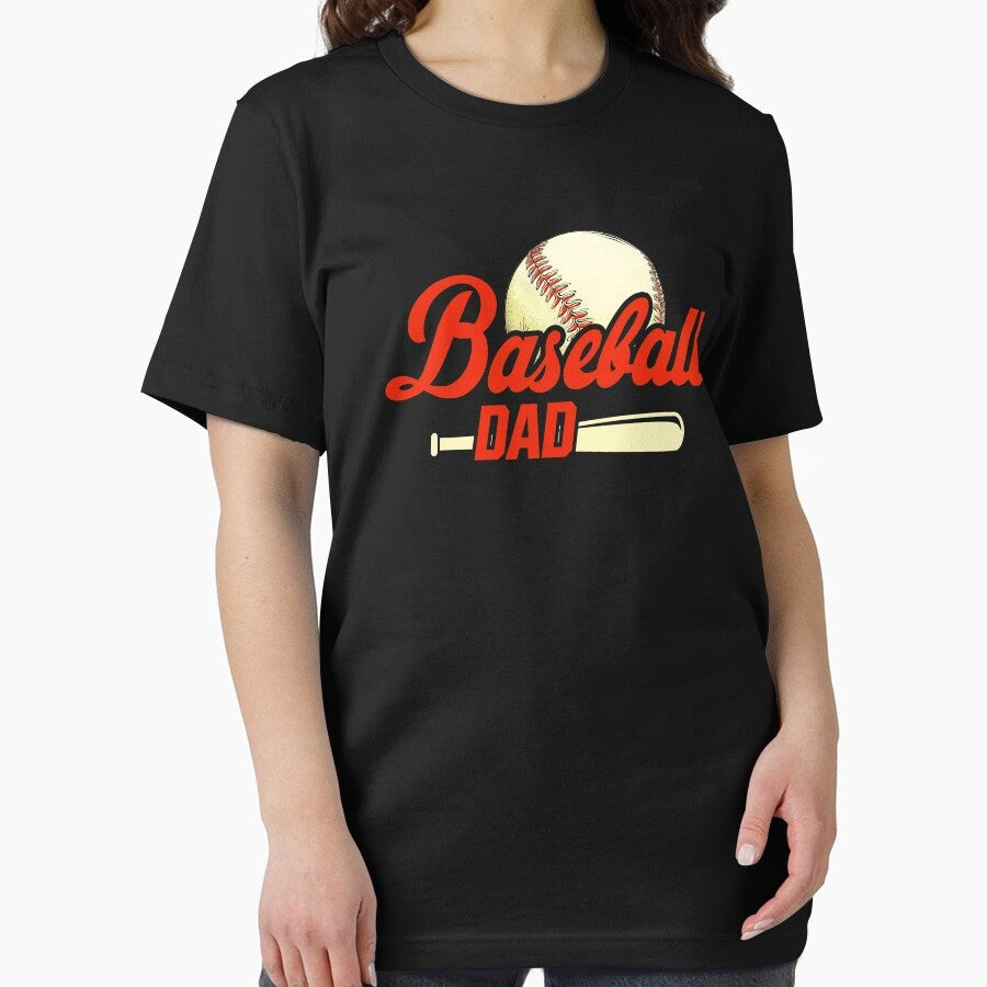Baseball Dad Vintage Baseball Lover Gift Essential T-Shirt