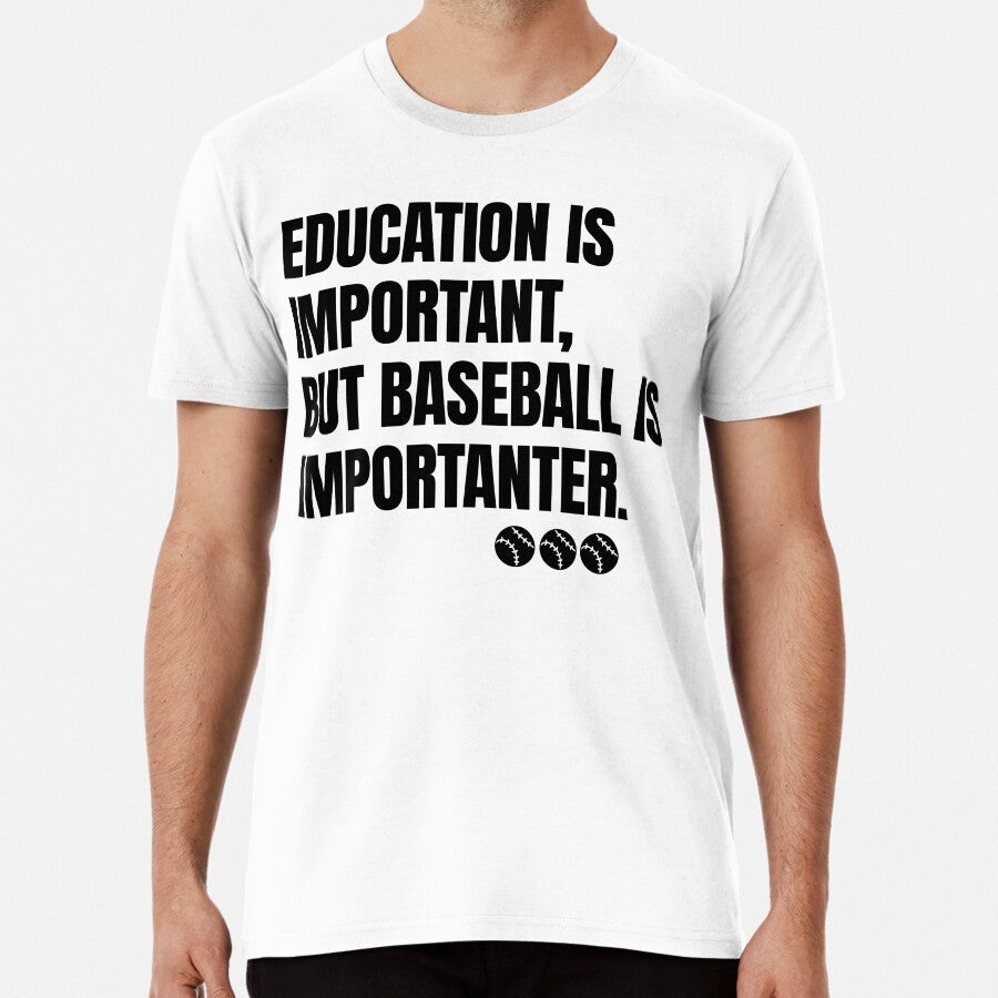 Baseball Funny Shirt, Baseball Gift, Baseball Player, Unisex Shirt Premium T-Shirt