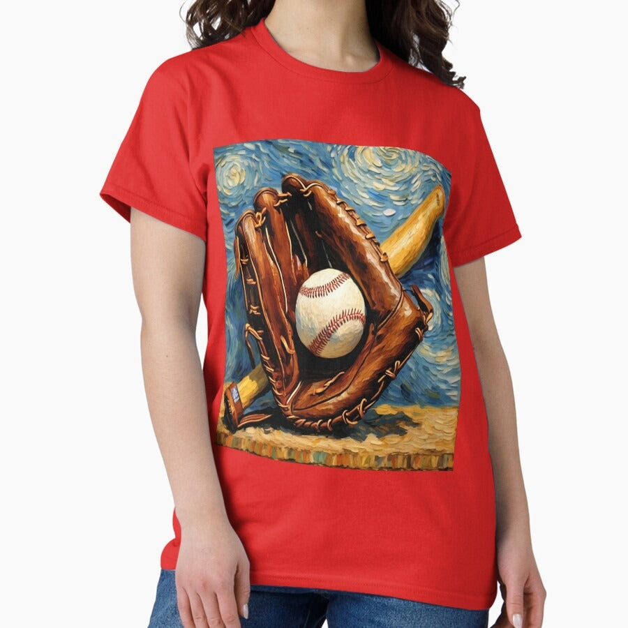 "Baseball Set: Bat, Ball, and Glove" Classic T-Shirt