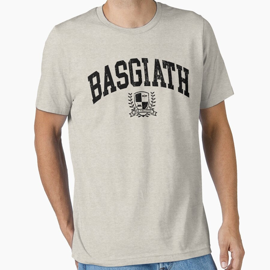 Basgiath War College Fourth Wing Retro Vintage Fan Art Essential T Shirt