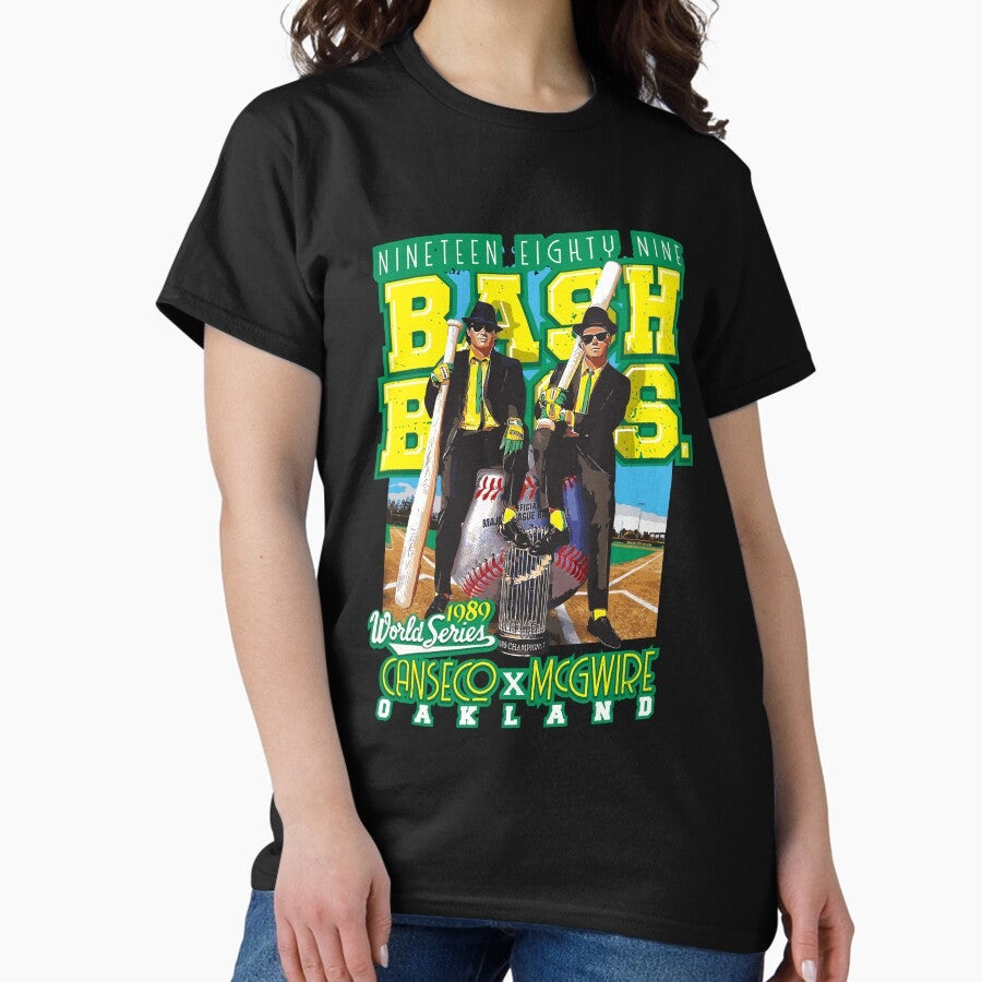 Bash Brothers Canseco McGwire vintage style T-shirt Classic T-Shirt